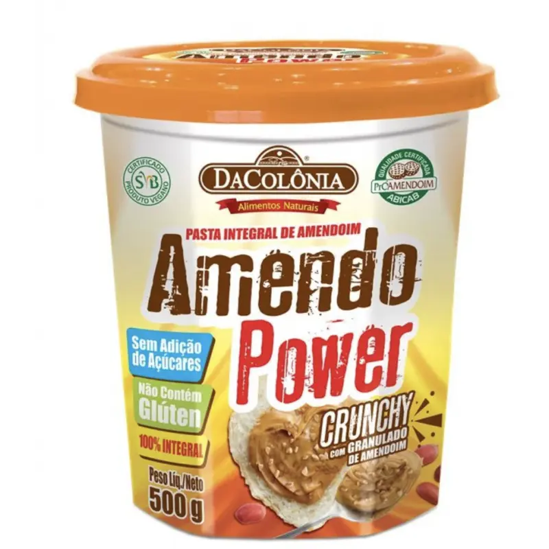 Mantequilla de Mani Crunchy 500g Dacolonia