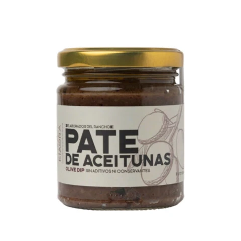 Paté de aceitunas negras - Rancho kiaora