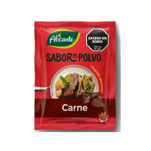 Carne - saborizante Alicante 