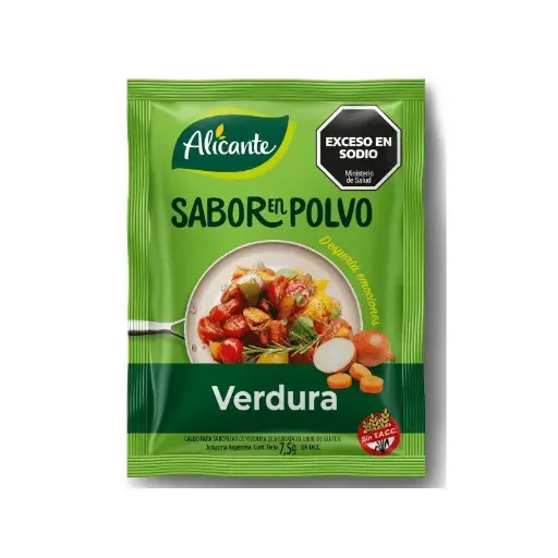 Verdura - saborizante Alicante 