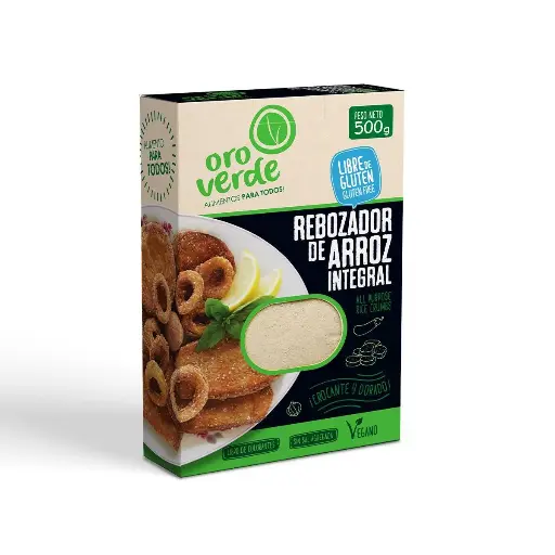Rebozador de Arroz Integral Sin Gluten - Oro Verde